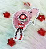 Cherribomb Hazbin Pegatina Vinyl Sticker