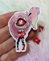 Cherribomb Hazbin Pegatina Vinyl Sticker