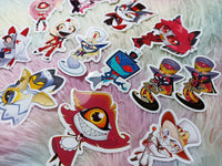 Hazbin Pegatinas Vinyl Sticker Pack 13 pcs