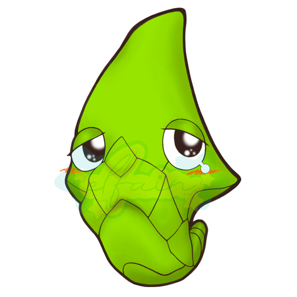 Cute Metapod illustration digital download