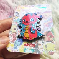 Cute Mushu Hard enamel pin World of Fantasy Collection #1