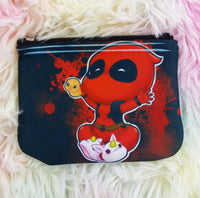 Cute Deadpool purse monedero