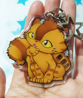 Keychain Llavero Gatobus Catbus holo