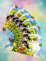 Cute Goku and Shenlong Bookmark Marcapáginas