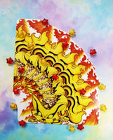 Cute Naruto and Kurama Six Path Bookmark Marcapáginas