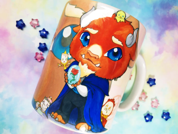 Cute Beast mug taza Bestia