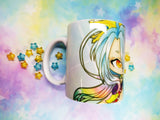 Cute Shiro mug taza