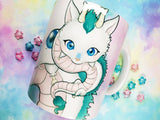 Cute Haku mug taza