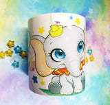 Cute Dumbo mug taza