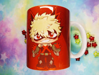 Cute Katsuki mug taza