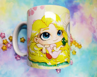 Cute Rapunzel mug taza