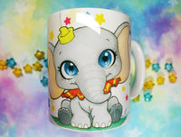 Cute Dumbo mug taza