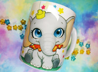 Cute Dumbo mug taza