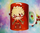 Cute Katsuki mug taza