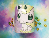 Cute Shiny Galar Ponyta mug taza