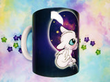 Cute Fury Love Toothless and LightFury mug taza