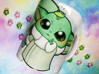 Cute baby Yoda mug taza