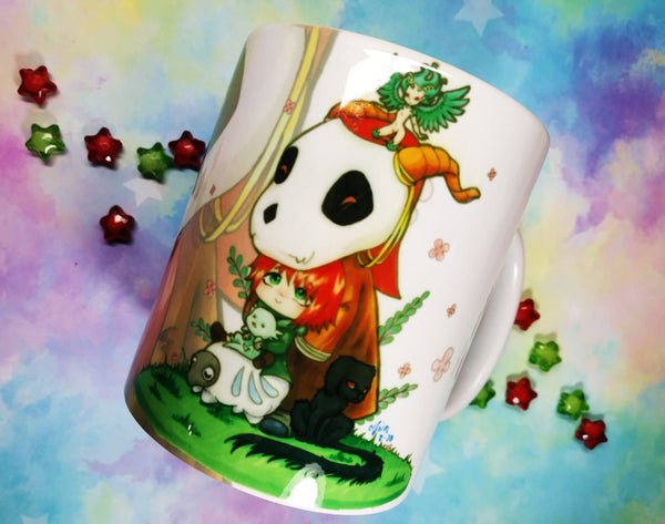 Cute Ancient Magus Bride mug taza