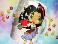 Cute Esmeralda mug taza