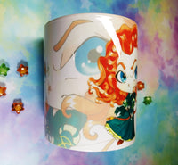 Cute Merida mug taza