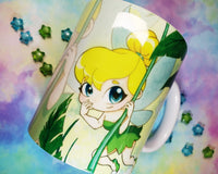 Cute Tinkerbell mug taza Campanilla