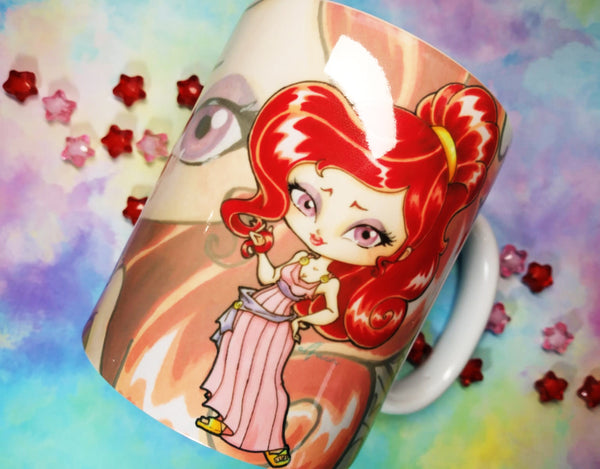 Cute Megara mug taza