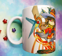 Cute Megumin mug taza
