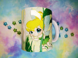 Cute Tinkerbell mug taza Campanilla