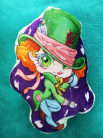 Plush pillow Mad Hatter Cojín de peluche Sombrerero 32cm