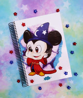 Cute Sorcerer Mickey sketchbook cuaderno A5