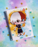 Cute Todoroki sketchbook cuaderno A5