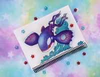Kyogre sketchbook cuaderno A5