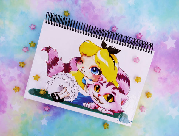 Cute Alice cuaderno A5 Notebook