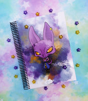 Cute Beerus sketchbook cuaderno A5
