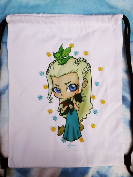 Mochila de tela canvas gymbag Daenerys