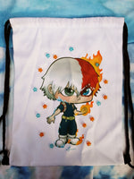 Mochila de tela canvas gymbag Todoroki