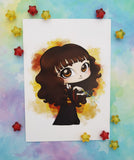 Postal Hermione postcard