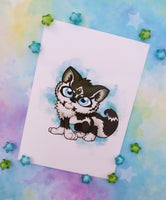 Print Wolf Link lámina A5