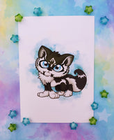 Print Wolf Link lámina A5