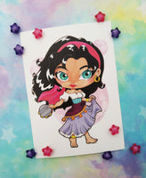 Postal Esmeralda postcard
