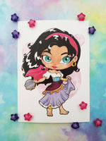 Postal Esmeralda postcard