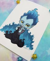 Postal Hades postcard