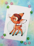 Print Bambi lámina A5