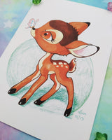Print Bambi lámina A4