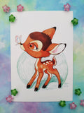 Print Bambi lámina A4