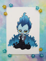 Postal Hades postcard