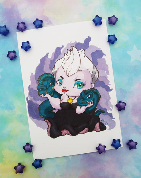 Postal Ursula postcard