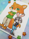 Print Zootopia Zootropolis lámina A5