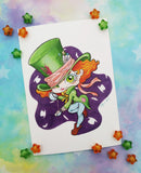 Print Sombrerero Mad Hatter lámina A5