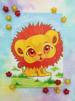 Postal Simba postcard